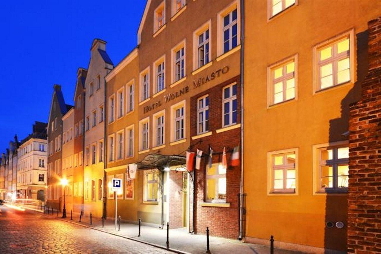 Hotel Wolne Miasto Old Town Gdansk Bagian luar foto